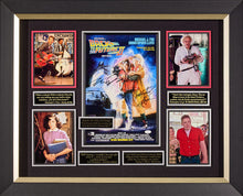 Load image into Gallery viewer, Back To The Future Part II - JSA Authenticated Signed Movie Poster by Michael J Fox and Christopher Lloyd
