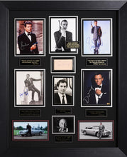 Load image into Gallery viewer, Collage of all the Stars that Portrayed James Bond with their Authenticated Signatures