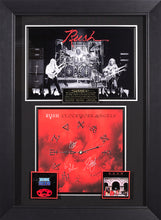 Load image into Gallery viewer, Signed RUSH Poster with Beckett Authenticated Signatures of Geddy Lee, Alex Lifeson and Neil Peart.