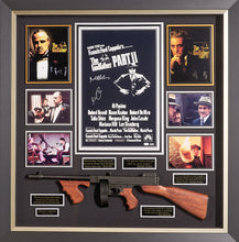 Load image into Gallery viewer, The Godfather with JSA Authenticated Signatures of Al Pacino and Robert D Nero