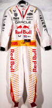 Load image into Gallery viewer, Max Verstappen PSA Authenticated Signed Red Bull F1 White Racing Uniform
