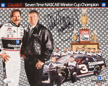 Load image into Gallery viewer, Dale Earnhardt, Sr. JSA Authenticated Signed NASCAR Champion Photo