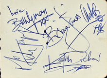 Load image into Gallery viewer, The Rolling Stones JSA Authenticated Signatures and Album Cover with Replica Guitar