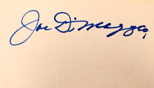 Load image into Gallery viewer, Joe DiMaggio with Marilyn Monroe and a JSA Authenticated Signature of Joe DiMaggio