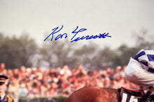 Load image into Gallery viewer, Secretariat GOAT Kentucky Derby Colour Photo with JSA Authenticated signature from jockey Ron Turcotte