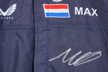 Load image into Gallery viewer, Max Verstappen PSA Authenticated Signed Red Bull F1 Racing Black Uniform