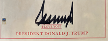 Load image into Gallery viewer, President Trump Survives Assassination Attempt - Fight, Fight, Fight with Authenticated Signature