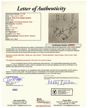 Load image into Gallery viewer, RUSH with three JSA Authenticated signatures