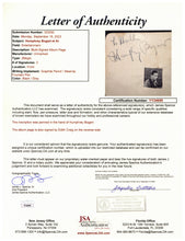 Load image into Gallery viewer, Casablanca Movie Poster with authenticated signatures from Bogart and Berman