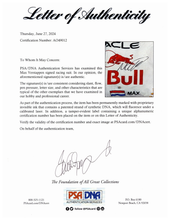 Load image into Gallery viewer, Max Verstappen PSA Authenticated Signed Red Bull F1 White Racing Uniform