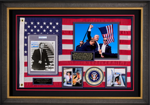 Load image into Gallery viewer, Encased Mint 9 PSA Certified Early Signature of President Trump