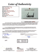 Load image into Gallery viewer, President Trump Behind his desk with JSA/PSA Authenticated Signature