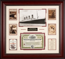 Load image into Gallery viewer, Titanic Survivor Signed & Stock from International Mercantile Marine