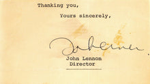Load image into Gallery viewer, The Beatles with John Lennon, Authenticated Signatures of the Fab Four and Replica Guitar