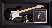 Load image into Gallery viewer, Eric Clapton Signed Album Cover and Replica Guitar