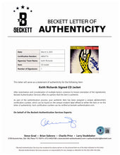 Load image into Gallery viewer, Keith Richards of the Rolling Stones : Authenticated signed CD Cover Voodoo Lounge