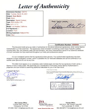 Load image into Gallery viewer, The Rat Pack with Dean Martin, Sammy Davis, JR and Frank Sinatra's Signatures