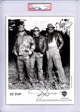 Load image into Gallery viewer, ZZ Top with PSA Authenticated Signatures