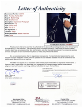 Load image into Gallery viewer, Collage of all the Stars that Portrayed James Bond with their Authenticated Signatures