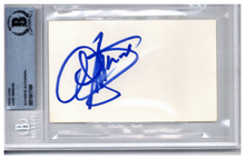 Load image into Gallery viewer, Gene Simmons from Kiss with Beckett Authenticated Encased Signature