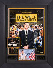 Load image into Gallery viewer, The Wolf of Wall Street with authenticated Signature of Leonardo DiCaprio