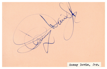 Load image into Gallery viewer, The Rat Pack with Three JSA Authenticated Signatures
