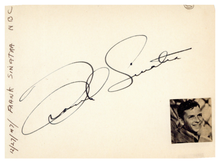 Load image into Gallery viewer, The Rat Pack with Three JSA Authenticated Signatures