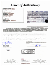 Load image into Gallery viewer, Sean Connery as James Bond with JSA Authenticated Signature