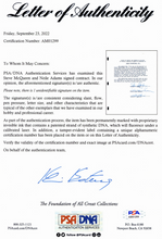 Load image into Gallery viewer, Steve McQueen with PSA Authenticated Signed Letter