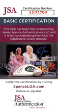 Load image into Gallery viewer, Back To The Future with Authenticated Signatures of Michael J Fox and Christopher Lloyd