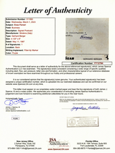 Load image into Gallery viewer, Enzo Ferrari with Authenticated Signed Letter