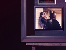 Load image into Gallery viewer, Batman & Joker : Christian Bale and Heath Ledger Signed Display With Mask Prop