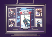 Load image into Gallery viewer, Top Gun (1986): Tom Cruise, Val Kilmer and Kelly McGillis Autographed