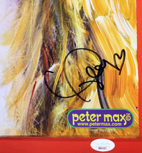 Load image into Gallery viewer, Taylor Swift by Peter Max with both Artists Authenticated Signatures