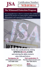 Load image into Gallery viewer, The Bite Fight color photo with JSA authenticated signatures by Mike Tyson and Evader Holyfield