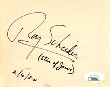 Load image into Gallery viewer, Jaws Movie Poster with Authenticated Signatures from Cast