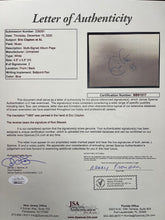 Load image into Gallery viewer, Eric Clapton Autographed Display With Guitar