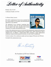 Load image into Gallery viewer, Roy Orbison Autographed Vintage Album Framed Display