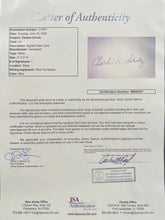 Load image into Gallery viewer, Charles Schulz Autographed Display