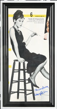 Load image into Gallery viewer, Breakfast at Tiffany's Audrey Hepburn Signed Movie Display