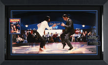 Load image into Gallery viewer, Pulp Fiction "Dance Scene" Autographed Panoramic Display by Travolta