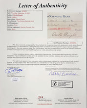 Load image into Gallery viewer, The Wright Bothers Signed Cheque