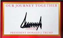 Load image into Gallery viewer, President Trump behind Oval Office Desk - Authenticated Signature