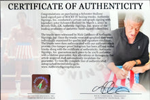 Load image into Gallery viewer, Rocky Movie Posters with Sylvester Stallone's Autographed Boxing Trunks