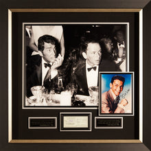 Load image into Gallery viewer, Frank Sinatra Autographed Photo and Dean Martin Signed Check