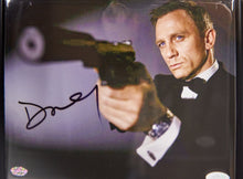 Load image into Gallery viewer, James Bond : 6 Actors with Authenticated Signatures