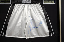 Load image into Gallery viewer, Muhammad Ali with JSA Authenticated signed Boxing Shorts