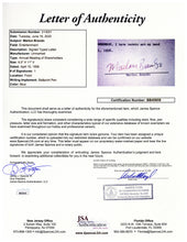 Load image into Gallery viewer, Marlon Brando Signed Godfather poster and Signed Letter with Replica Prop from the movie