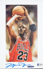 Load image into Gallery viewer, Michael Jordan Jersey with replica Rings and Authenticated Signature