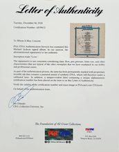 Load image into Gallery viewer, Extremely Rare Michael Jackson The Best of Album Autograph